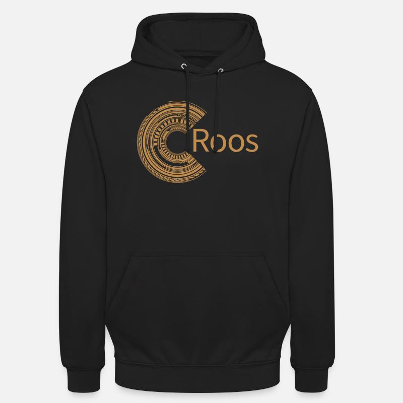 Pour Roos - Sweat-shirt à capuche unisexe - noir
