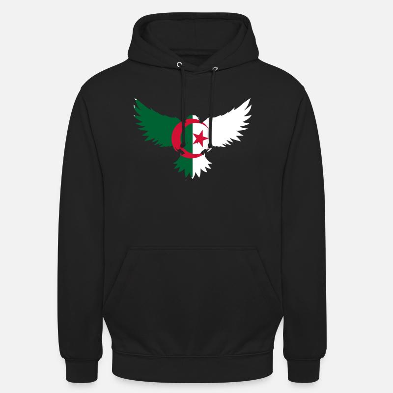 Algerian Eagle - Algeria Gift Idea - Unisex Hoodie - black