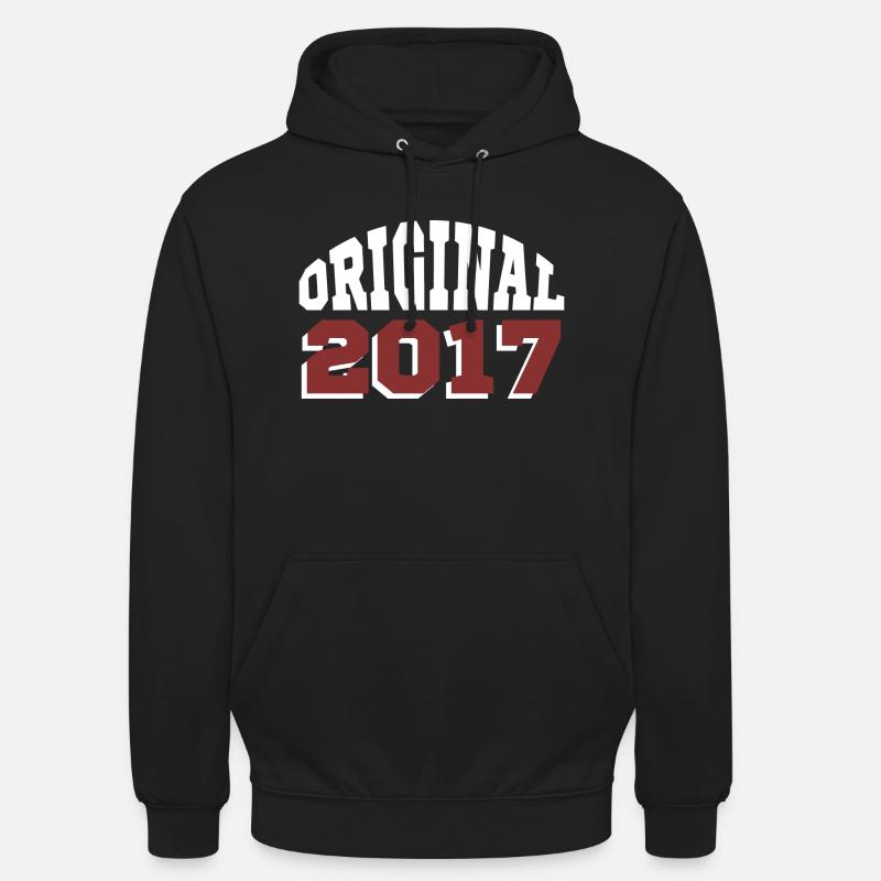 Original 2017 - Sweat-shirt à capuche unisexe - noir