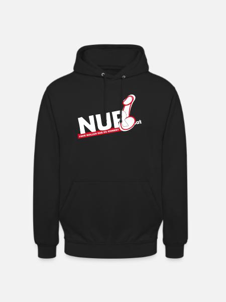 NUR6 LOGO NEW - Unisex Hoodie - black