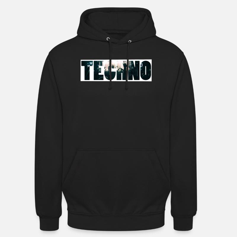 technocrowd - Unisex Hoodie - Schwarz