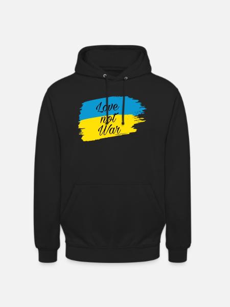 Ukraine - Unisex Hoodie - Schwarz