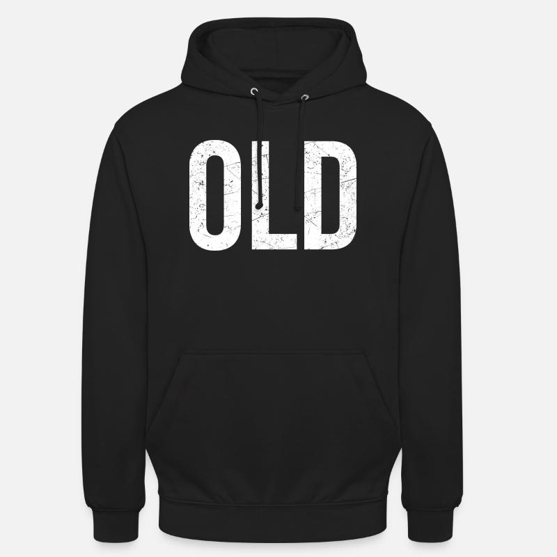 Vieille pas vieille école - Sweat-shirt à capuche unisexe - noir