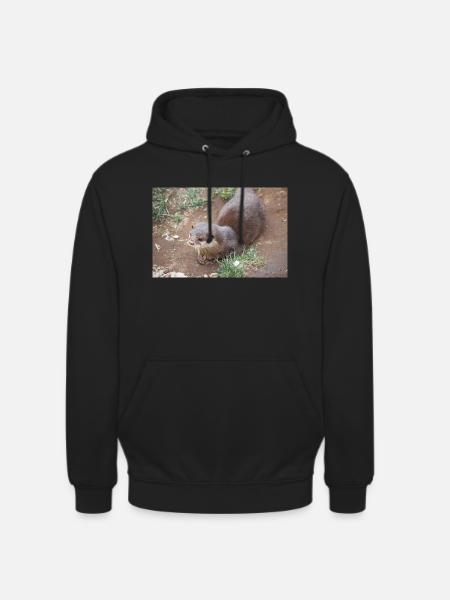 Asian small-clawed otter Zwergotter - Unisex Hoodie - black