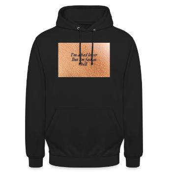 03DFE2D2 4E7E 4E8C 9B04 685491C9F258 Gänsehaut - Unisex Hoodie - Schwarz - Vorne - Alina (178cm) & Michal (187cm)