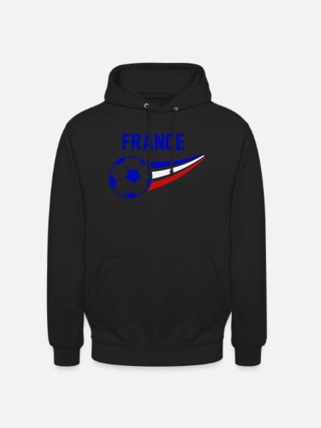 France Soccer - Unisex Hoodie - black