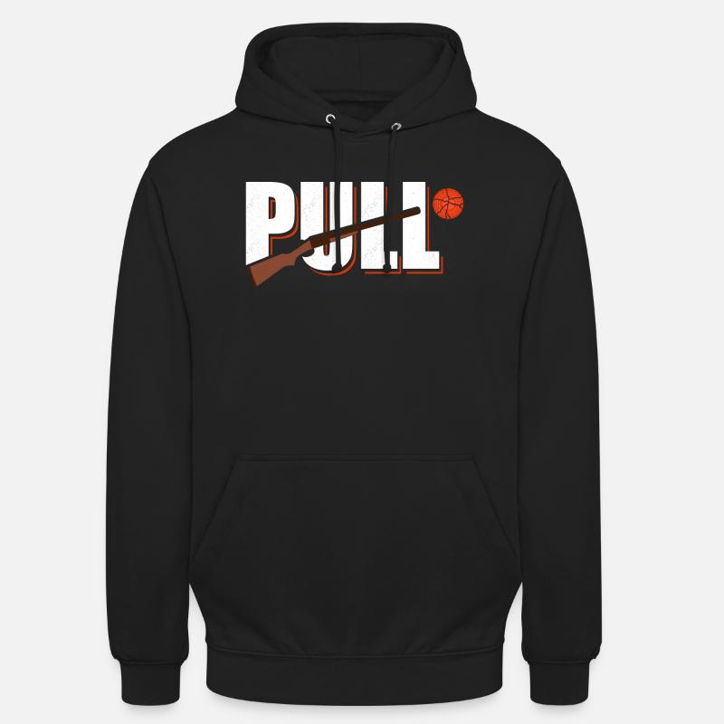 Pull Skeet Tir - Sweat-shirt à capuche unisexe - noir