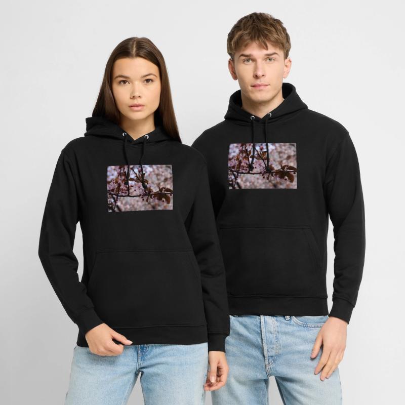 Blühender Baum (Myrobolan oder Kirschpflaume) Unisex Hoodie