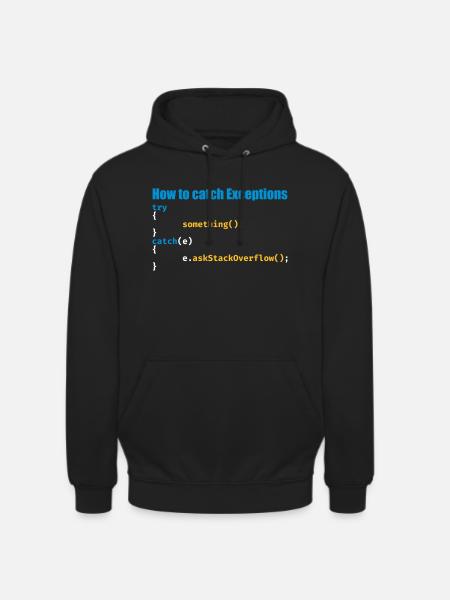 Programmierer, Software, Informatik, Developer - Unisex Hoodie - Schwarz