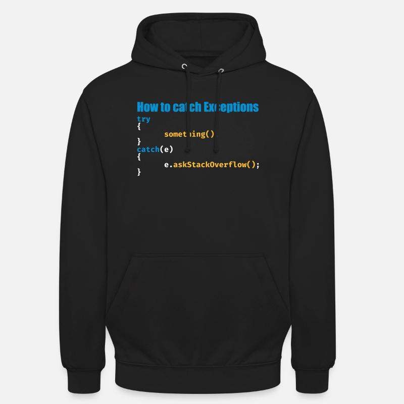 Programmierer, Software, Informatik, Developer - Unisex Hoodie - Schwarz