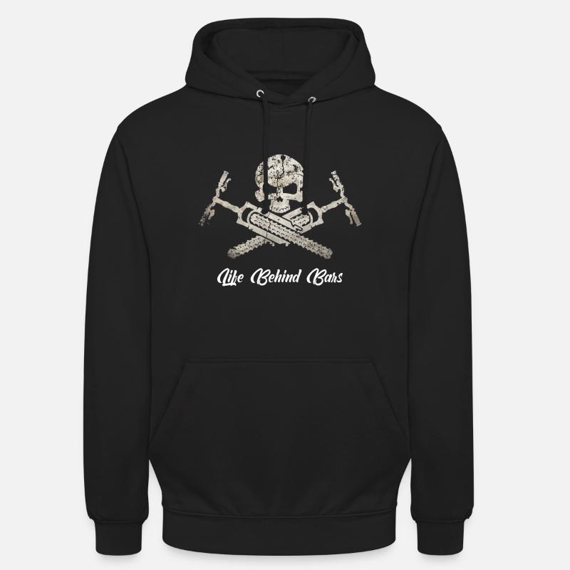 VTT VTT Skull - Sweat-shirt à capuche unisexe - noir