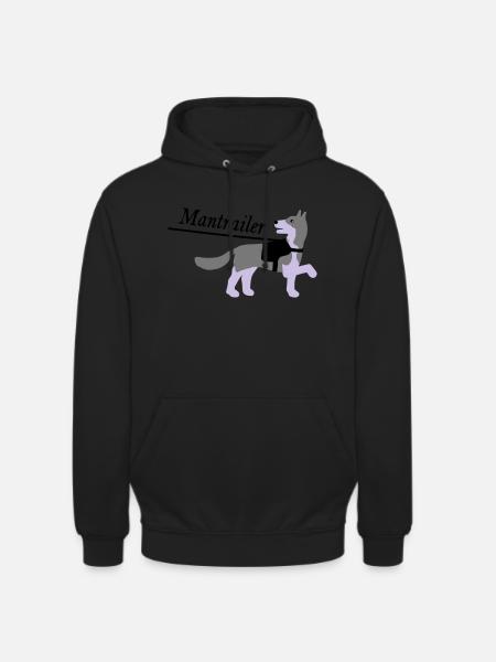 Mantrailer vektor - Unisex Hoodie - Schwarz