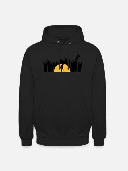 Vacation playing golf - Unisex Hoodie - black