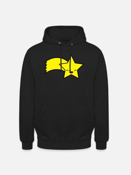 sternschnuppe_002 - Unisex Hoodie - Schwarz