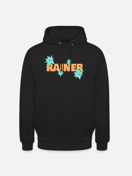 Edelweiß Rainer - Unisex Hoodie - Schwarz