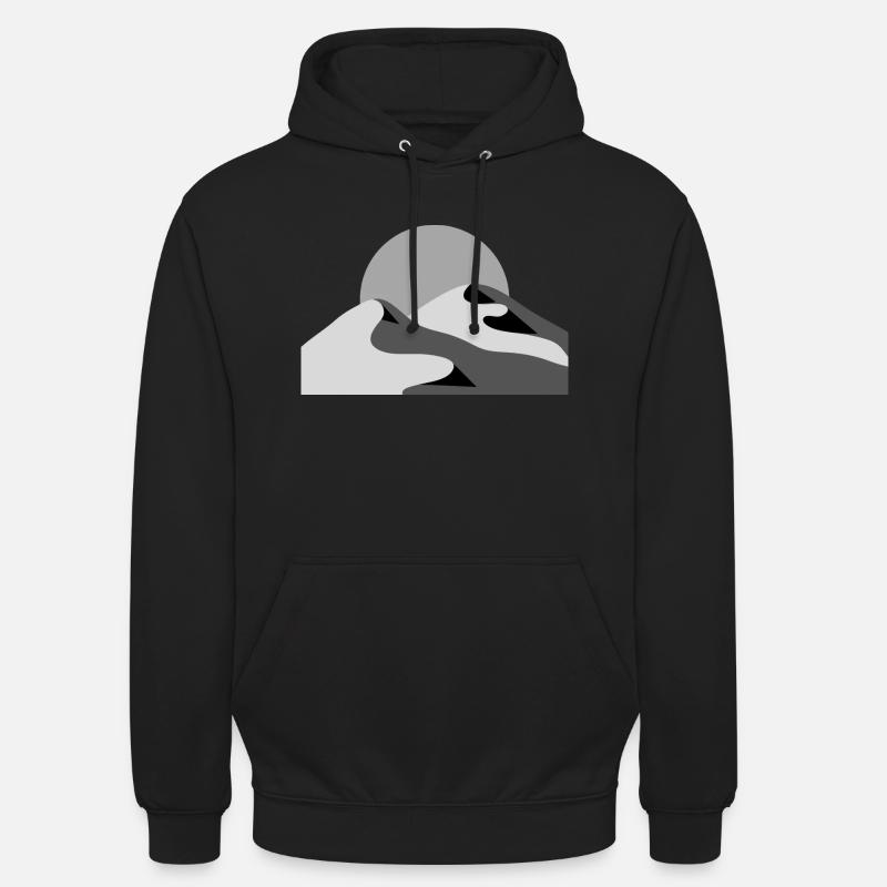 Wüste - Unisex Hoodie - Schwarz