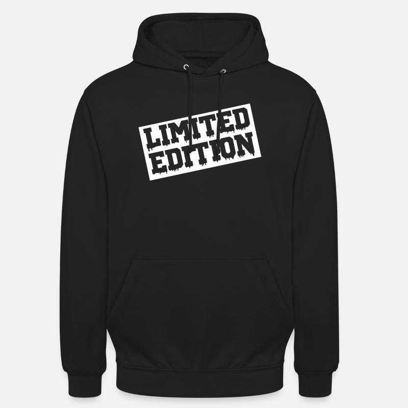 Édition limitée - Sweat-shirt à capuche unisexe - noir