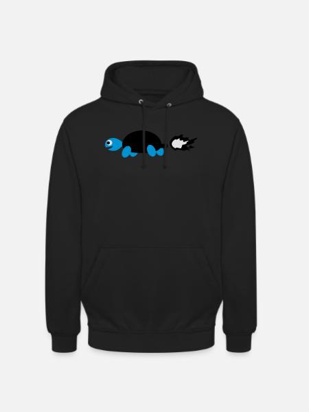 schildkroeteflame_f3 - Unisex Hoodie - black