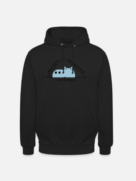 Dreieck - Unisex Hoodie - Schwarz