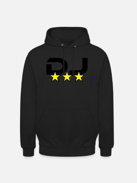 DJ - Unisex Hoodie - black