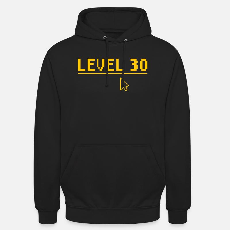 Cadeau d’anniversaire 30e - Sweat-shirt à capuche unisexe - noir