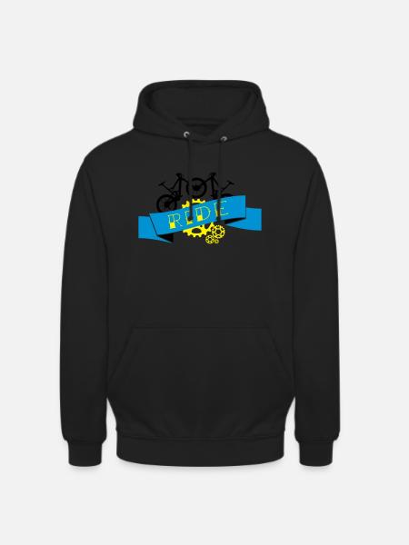 Mountain Biking - Downhill Ride Compilation - Unisex Hoodie - black