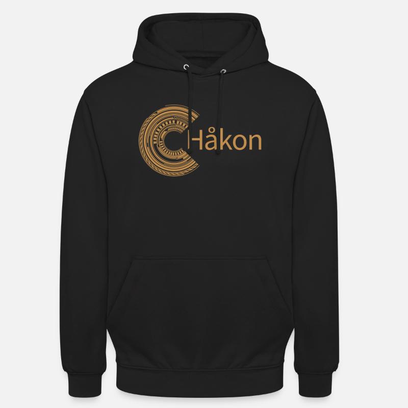 Pour Håkon - Sweat-shirt à capuche unisexe - noir