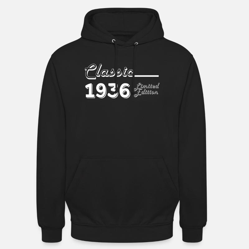 Classic 1936 édition limitée - Sweat-shirt à capuche unisexe - noir