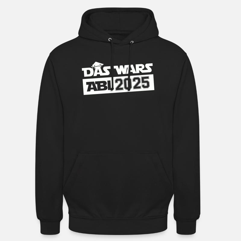 abi das wars 2025 - Unisex Hoodie - Schwarz
