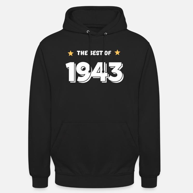 Das Beste von 1943 - Unisex Hoodie - Schwarz