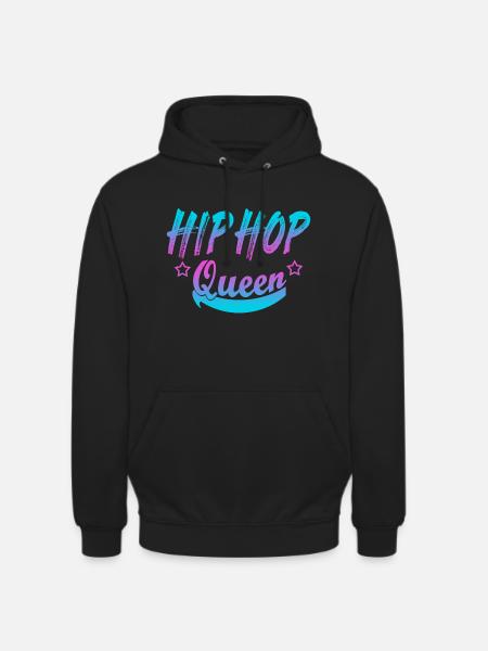 Hip Hop Queen - Unisex Hoodie - black