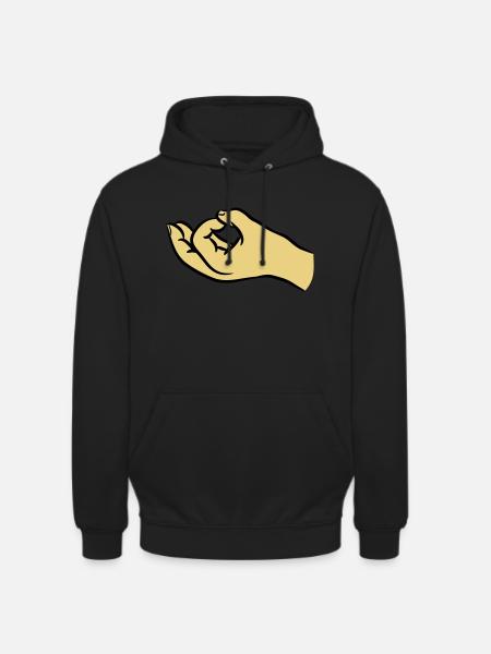 Hands asshole hole - Unisex Hoodie - black