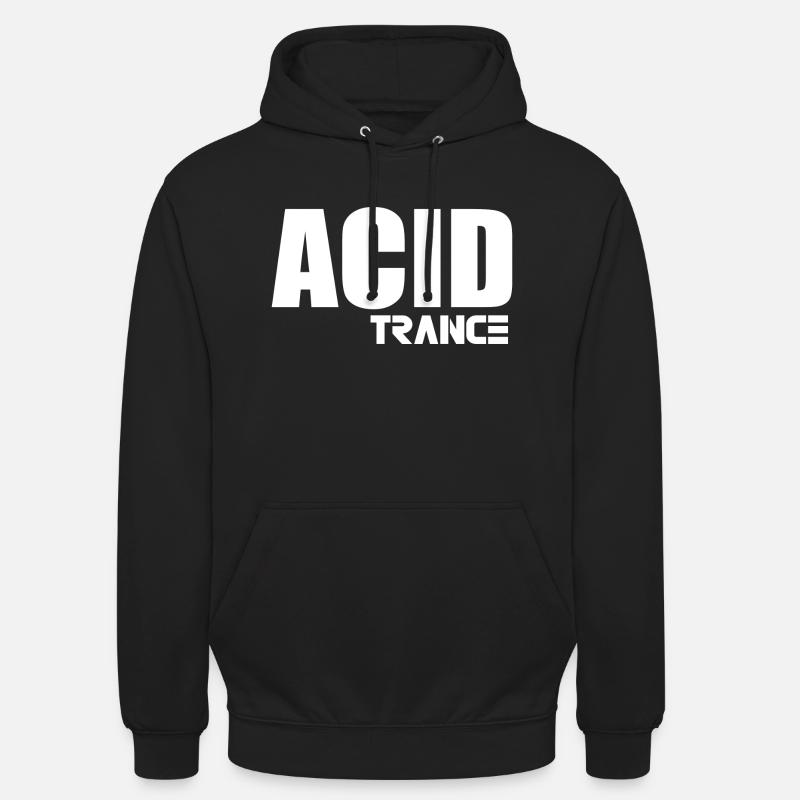 Transe acide - Sweat-shirt à capuche unisexe - noir