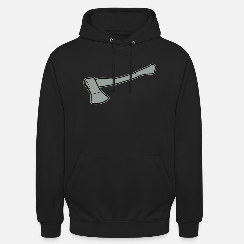 Axt - Unisex Hoodie - Schwarz