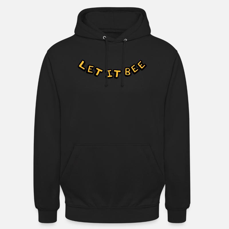 Let It Be Imker Logo - Unisex Hoodie - black