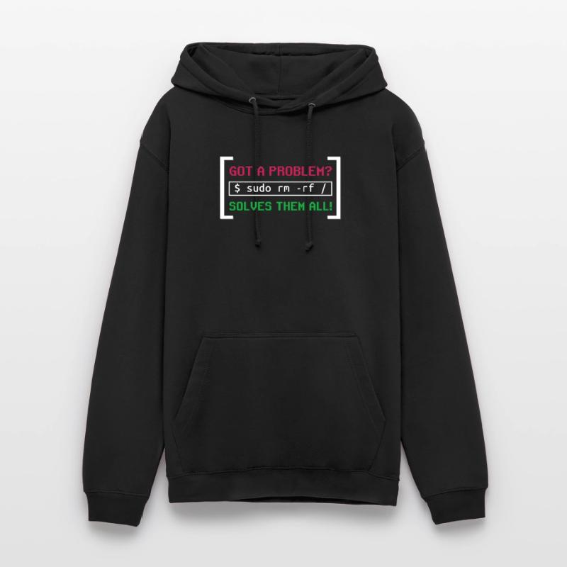 Typical Unix software developer troubleshooting problems Unisex Hoodie