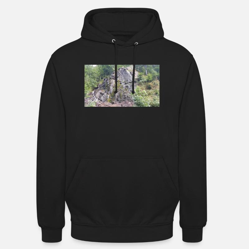 Wasserfall - Unisex Hoodie - Schwarz