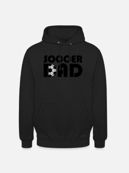 Design Soccer Dad Logo - Unisex Hoodie - black