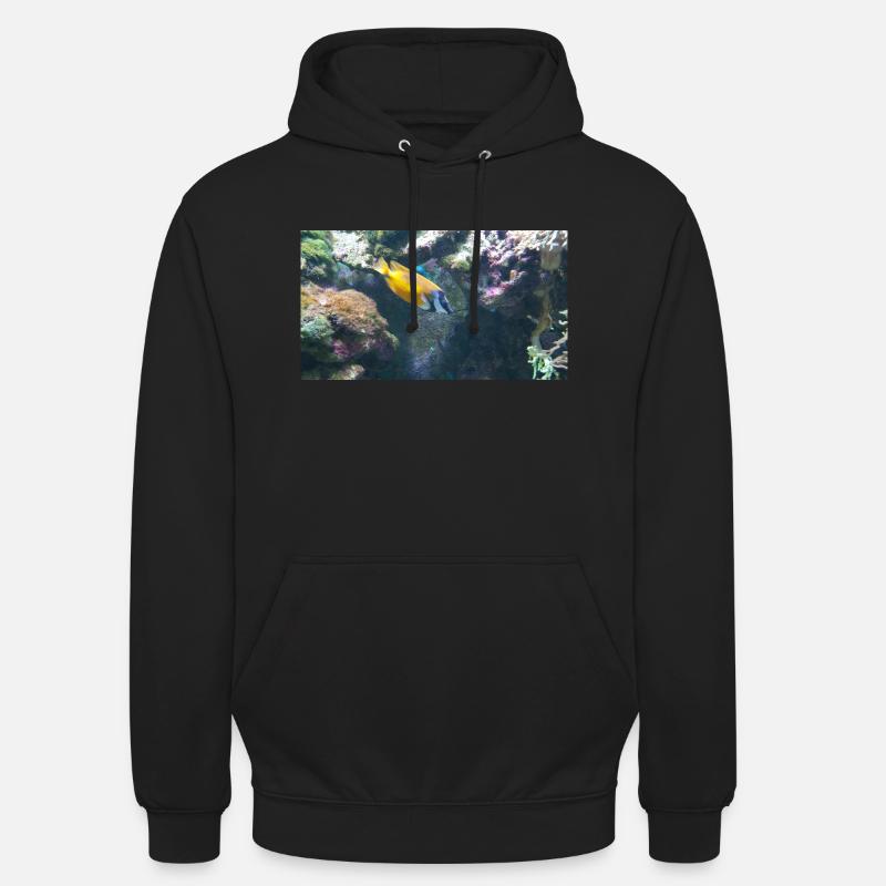 Fisch - Unisex Hoodie - Schwarz