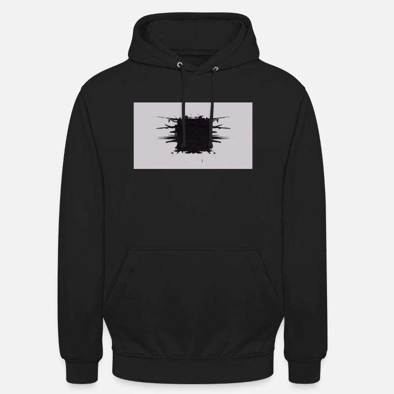 Cube d’éclat - Sweat-shirt à capuche unisexe - noir
