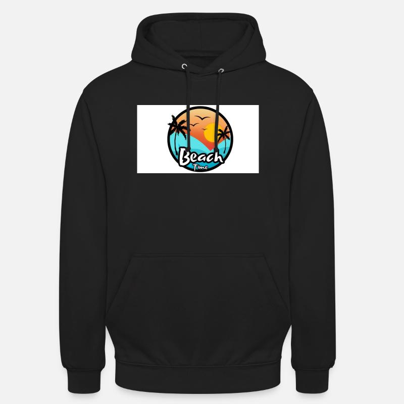 Beach - Unisex Hoodie - Schwarz