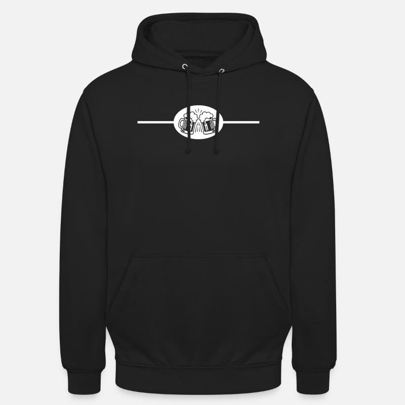 Beer Element Line - Unisex Hoodie - black