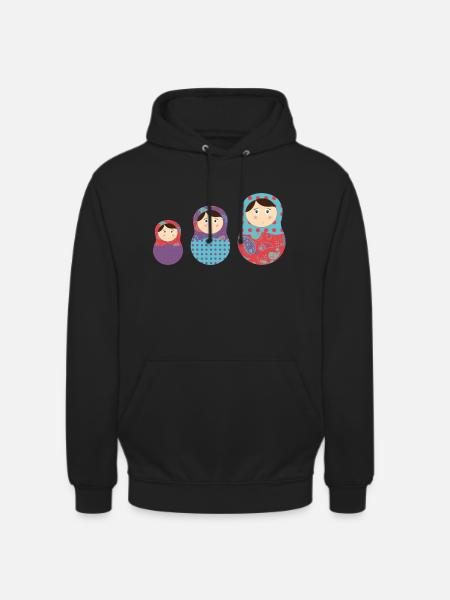 matriochkas - Unisex Hoodie - black