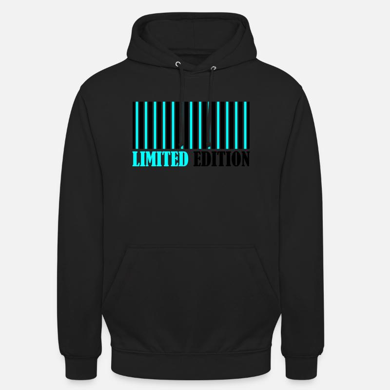 Barcode Édition Limitée - Sweat-shirt à capuche unisexe - noir