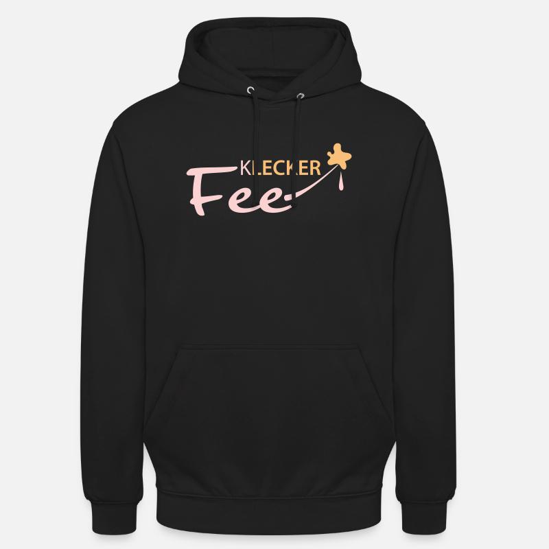 Lecker Klecker Fee - Unisex Hoodie - Schwarz