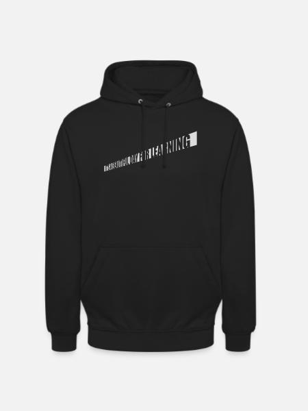 beautiful day for learning - Unisex Hoodie - black
