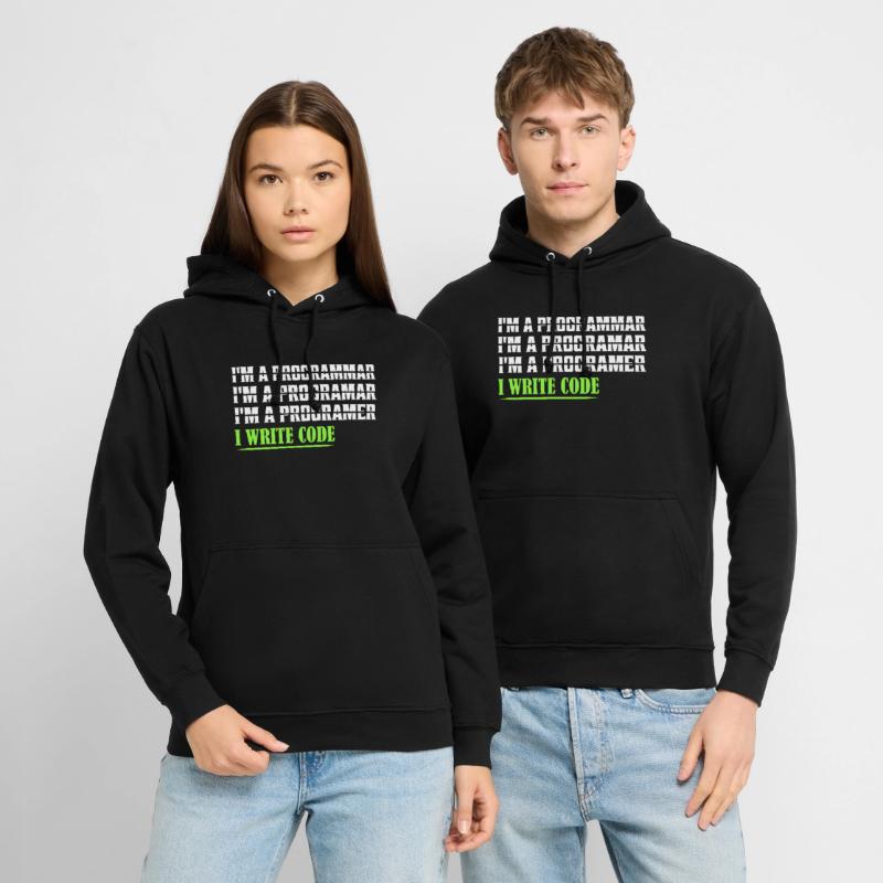 Je suis un programmar ........ J’écris du code logiciel de codage Sweat-shirt à capuche unisexe