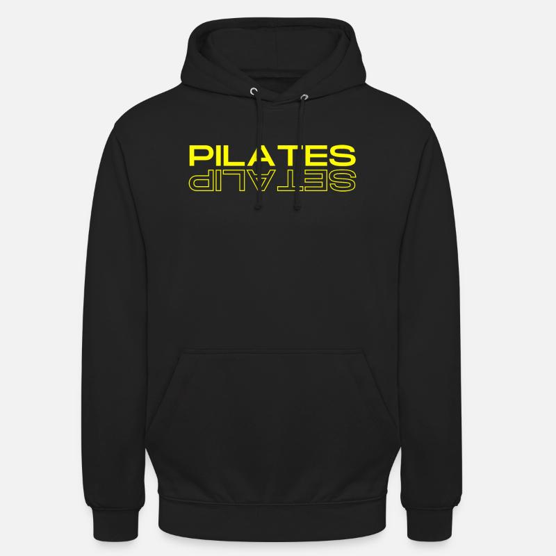 Miroir Pilates Reflet - Sweat-shirt à capuche unisexe - noir