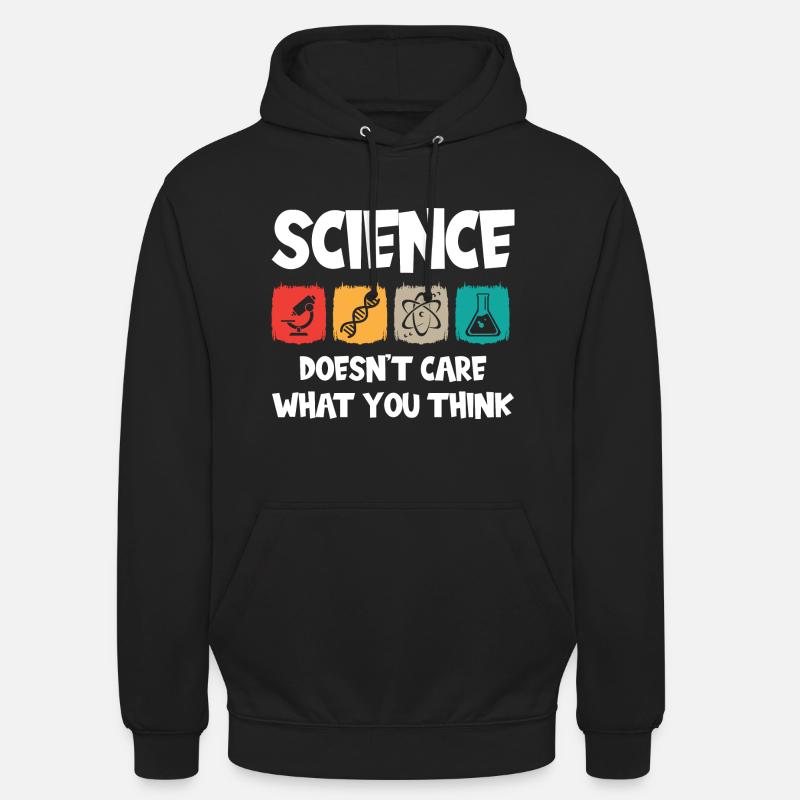 Science - Sweat-shirt à capuche unisexe - noir