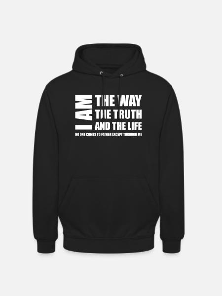 Christian Proverbs - Unisex Hoodie - black